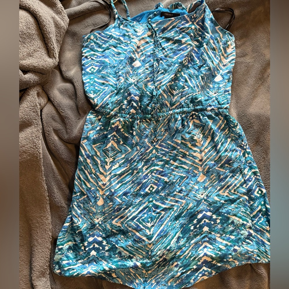 Forever 21 blue top